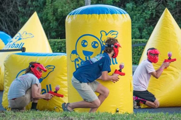 Nos joueurs en plein combat